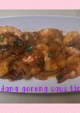 Udang goreng saus tiram