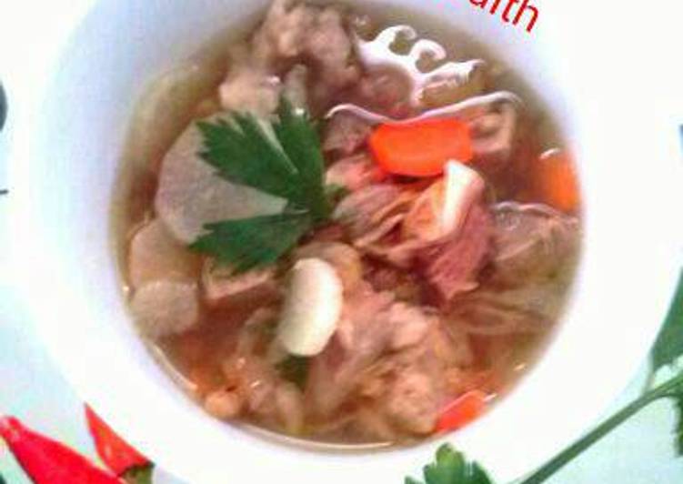 gambar untuk cara membuat Soto Bandung