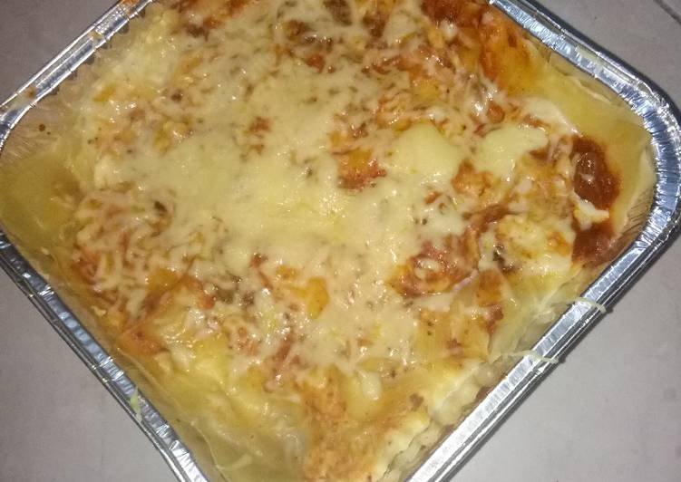 cara membuat Lasagna