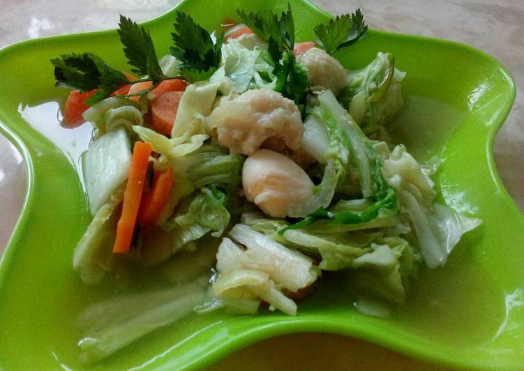 resep masakan Capcay gerna (seger sederhana)