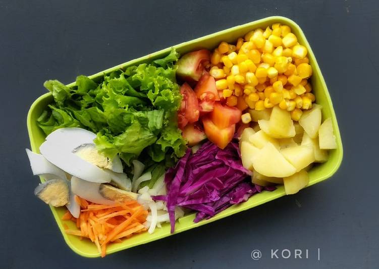 Resep #12 Salad Sayur oleh Mrs. Kori - Cookpad