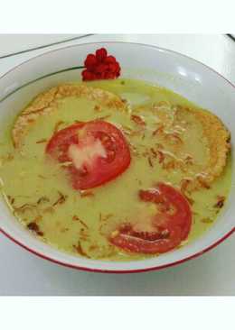 Soto Ayam Kuah Betawi Santen Susu