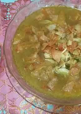 Soto ayam klasik sambel kemiri warisan ibu