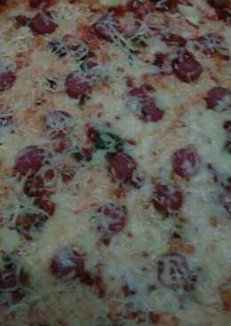 Pizza Sosis Keju