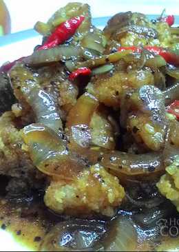 Ayam Krispi Saus Lada Hitam