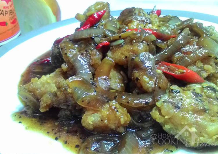  Resep Ayam Krispi Saus Lada Hitam oleh Yesi Intasari Cookpad