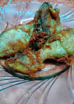 Ayam Goreng Telur (masakan rumahan sederhana)