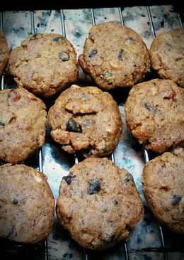 Cookies choco chips Dan kacang