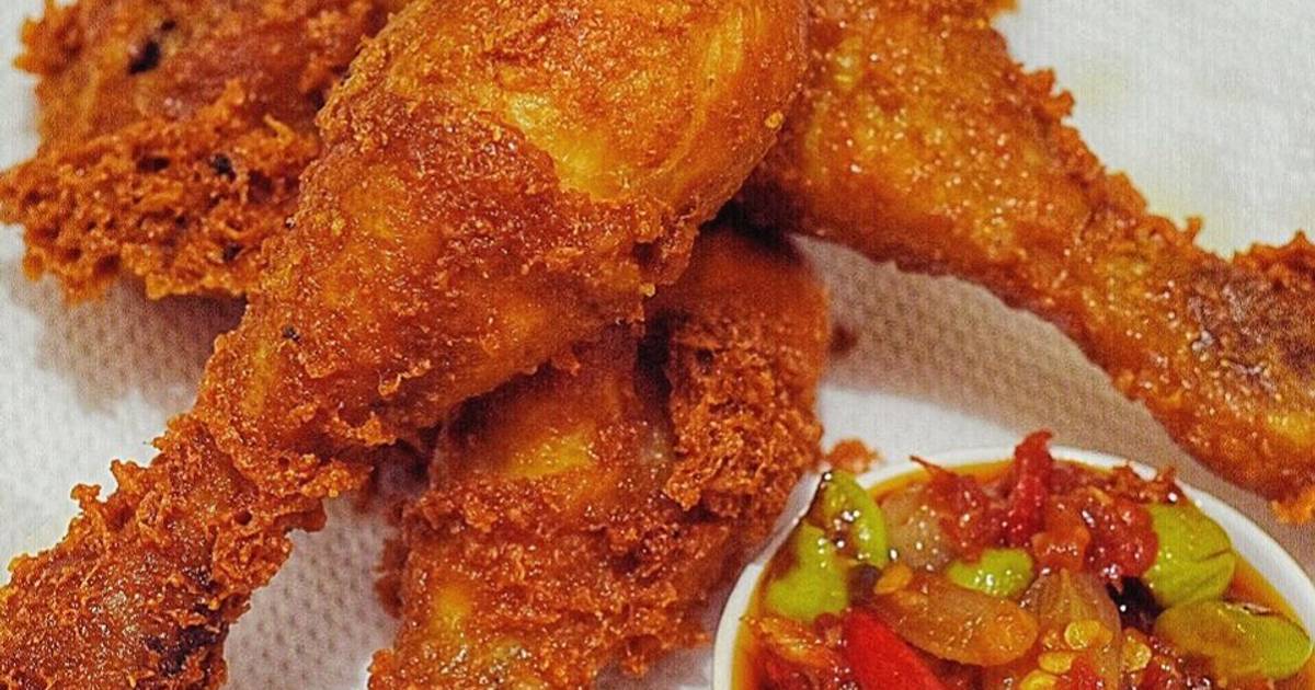 46 resep ayam goreng mbok berek enak dan sederhana - Cookpad