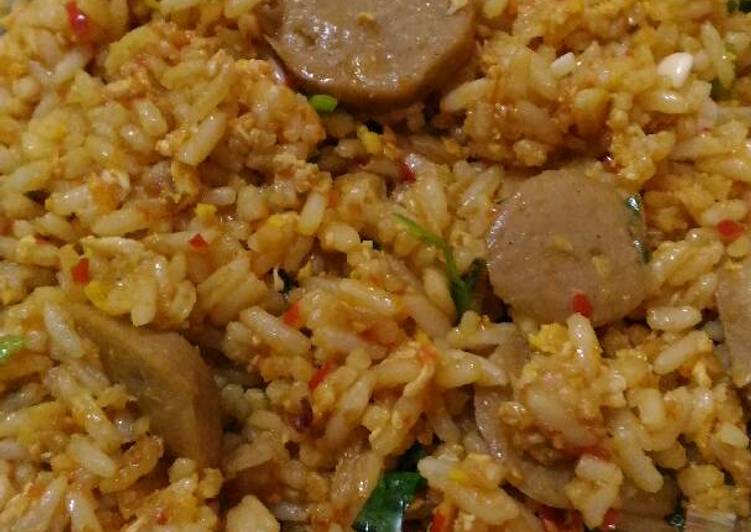  Resep  Nasi  goreng  bakso  oleh Vella Ariani Cookpad