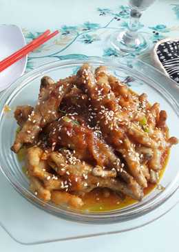 Ceker pedas manis