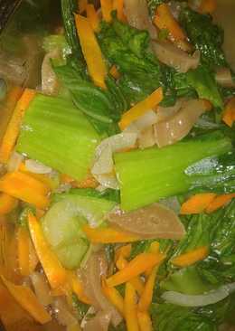 Tumis pakcoy simple