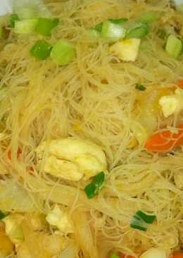 Bihun goreng Labu kuning