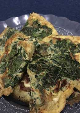 Omelet bayam