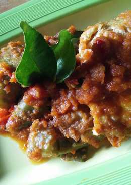 Terong telur dadar balado jeruk