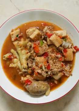 Tumis Ayam suir pedas