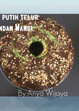 Bolu putih telur Pandan wangi