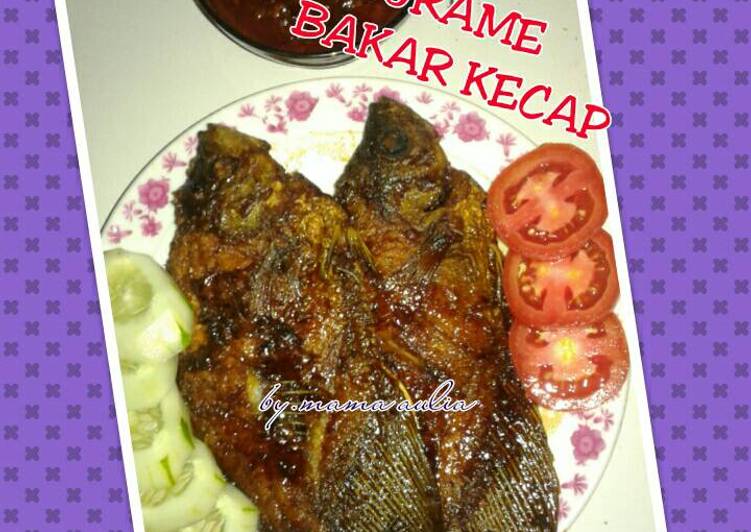 gambar untuk resep Gurame bakar kecap