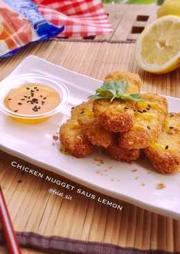 Chicken nugget saus lemon