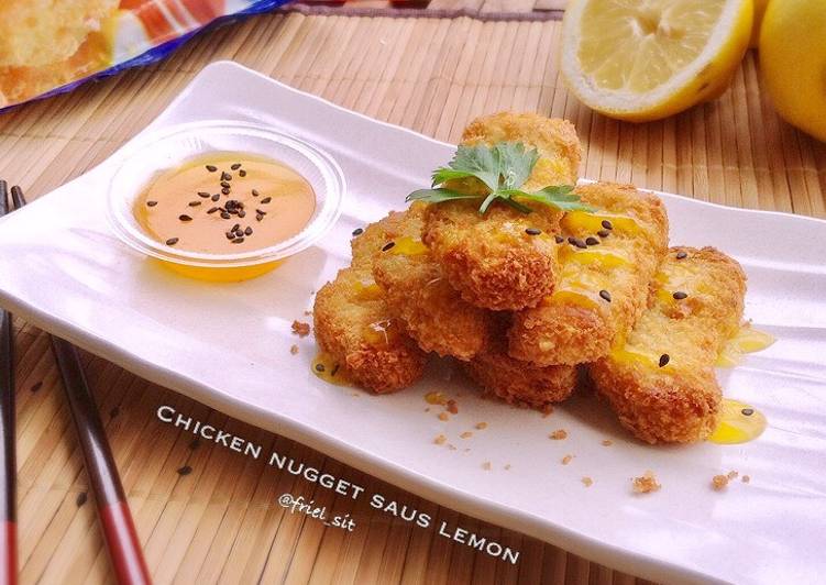 Resep Chicken nugget saus lemon - Frielingga Sit