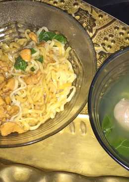 Mie Ayam Baso Enak dan simpel