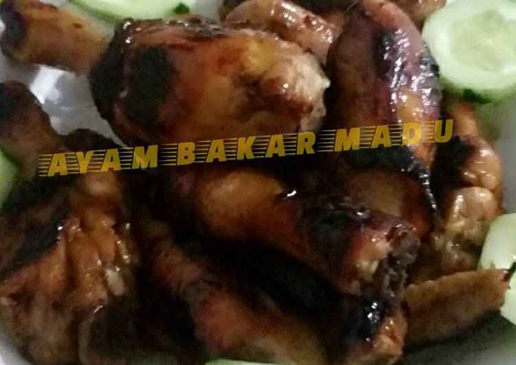 resep lengkap untuk Ayam bakar madu pentung