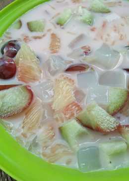 Es Buah Kuah Yoghurt dapursabilla