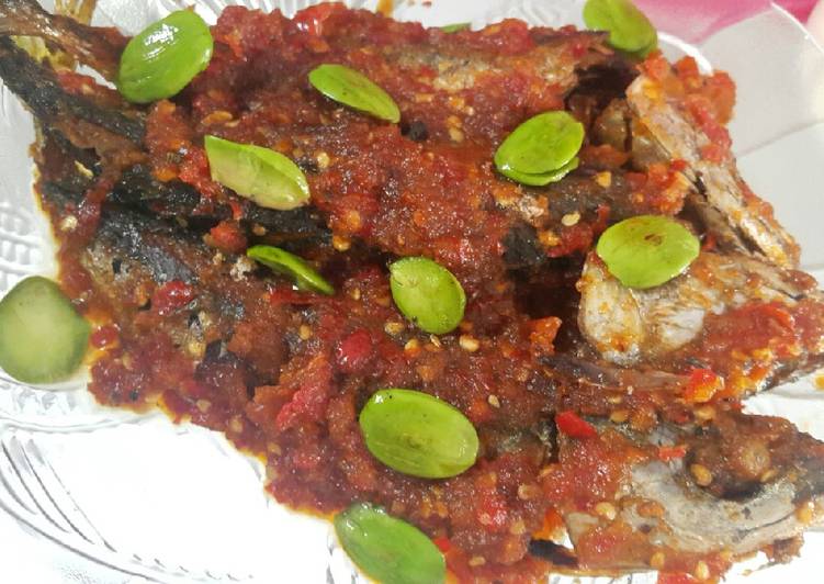 resep masakan Ikan sambalado pete