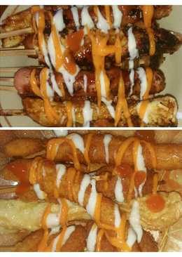 Snack Pedas Bakar dan goreng Saus mayonnaise ð