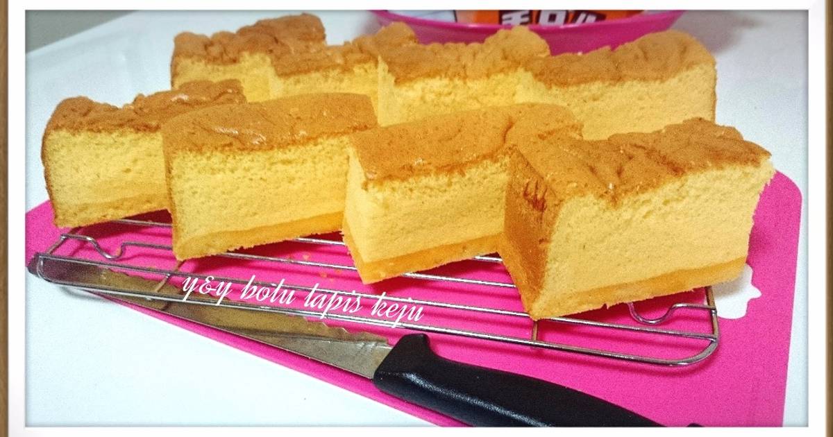 Resep Bolu lapis keju