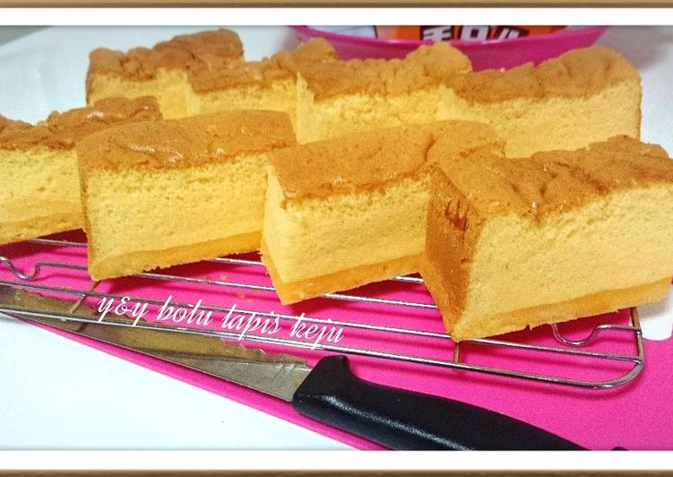 Resep Bolu lapis keju