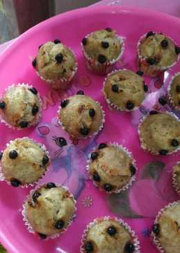 Bolu pisang kukus chococips