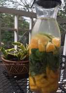 Infused Water Mint Mango Orange