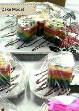 Rainbow Cake Gluten Free