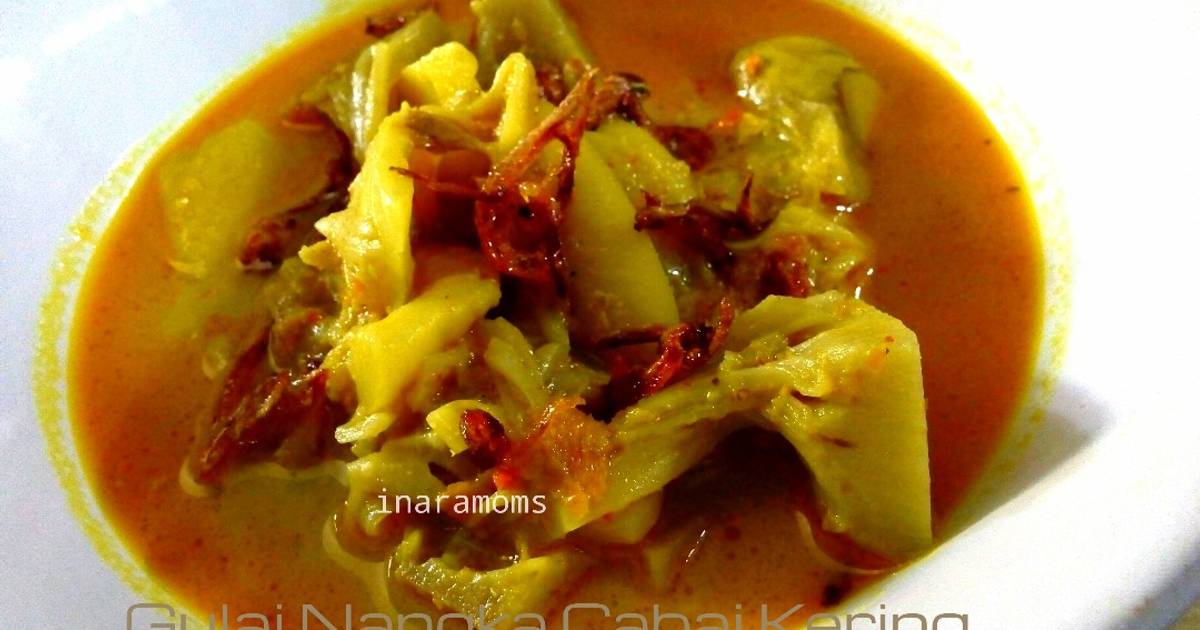 iResep Gulai Nangkai Cabai Kering oleh Bunda Inara Cookpad