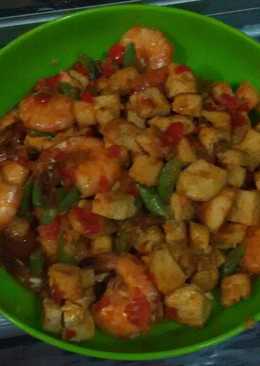 Udang Tahu Balado Simple ala mom's Az