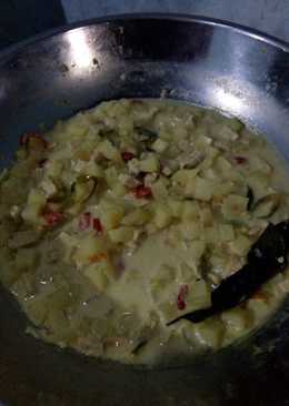 Sayur kentang kuah santan