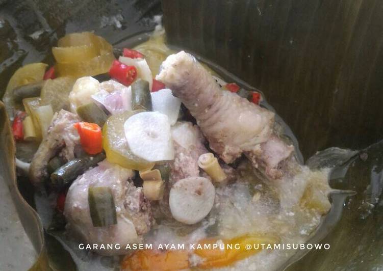 gambar untuk resep Garang Asem Klaten Ayam Kampung Segerrr