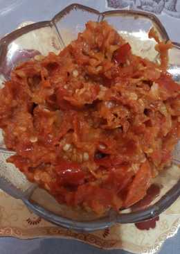 Sambal tomat manis pedas