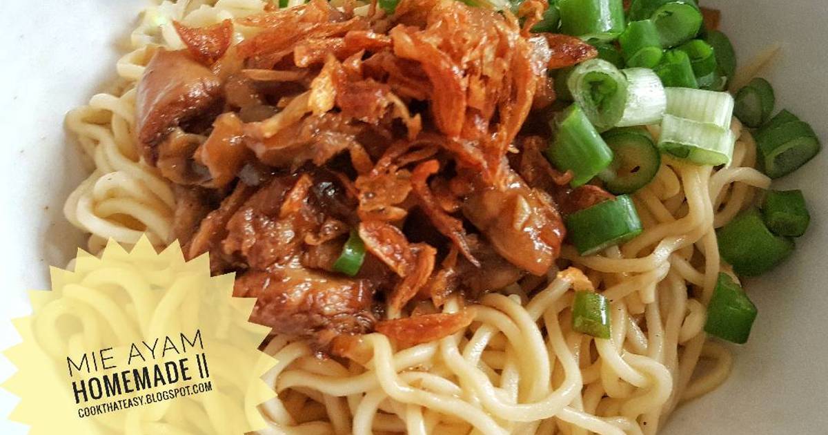  Resep  Mie ayam  Abang  Abang  oleh Amalia dapurngepul com 