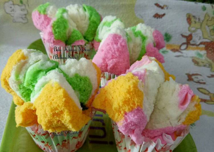 resep makanan Bolu Kukus Soda Mekar Cantik