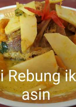 Rebung santan ikan asin