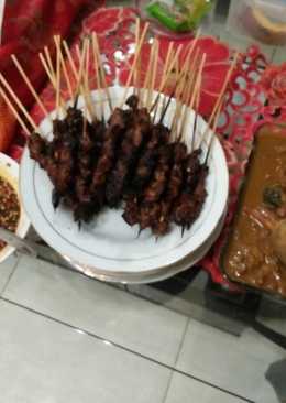 Sate kambing sambal kecap A la Ku