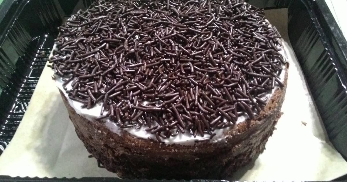 Resep BROWNIES 'simple irit telur'