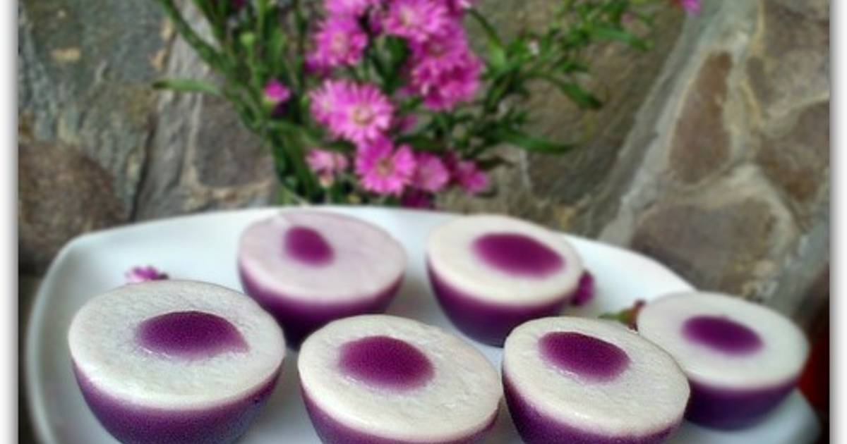 Resep Talam ubi ungu