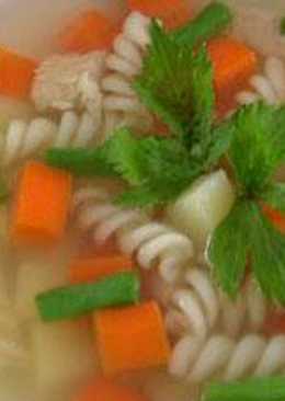 Sayur sop makaroni