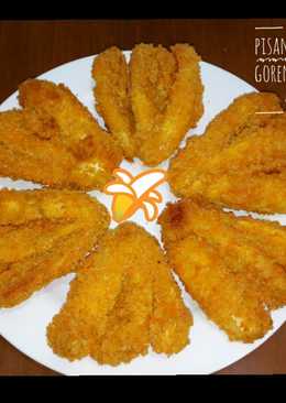 Pisang kipas goreng pasir