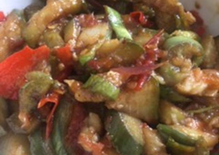 resep lengkap untuk Sambal Terong ala Mommie3K