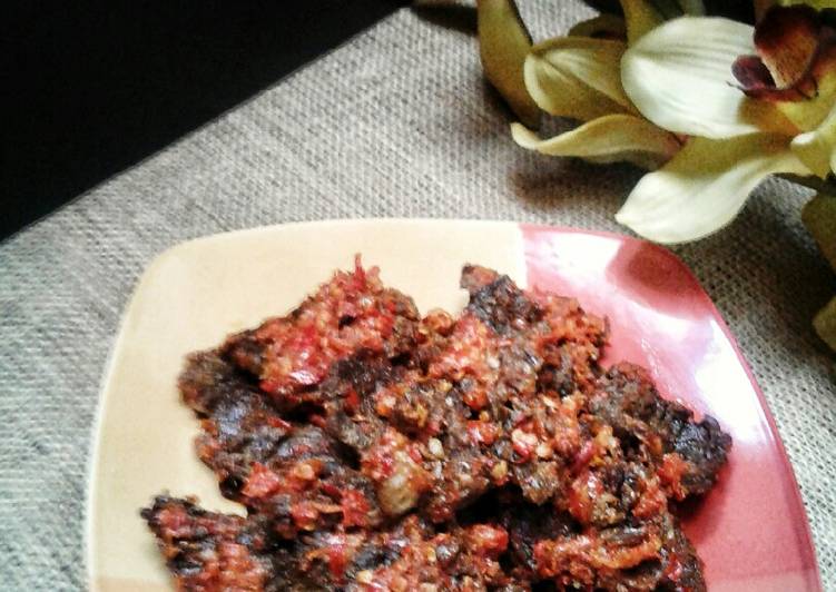 Balado daging sapi