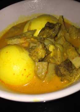 Gulai nangka dan telur